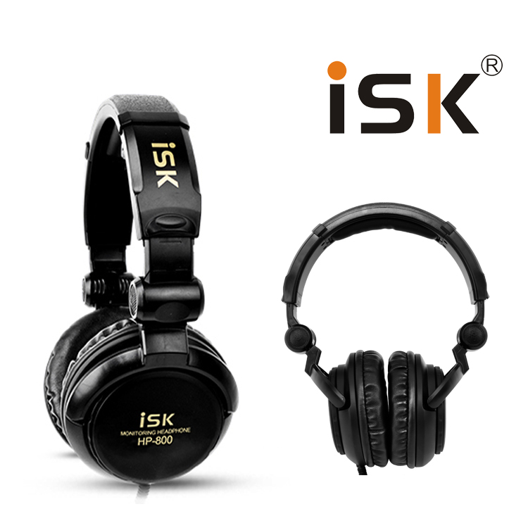 正品ISK HP-800\HP800 专业监听耳机