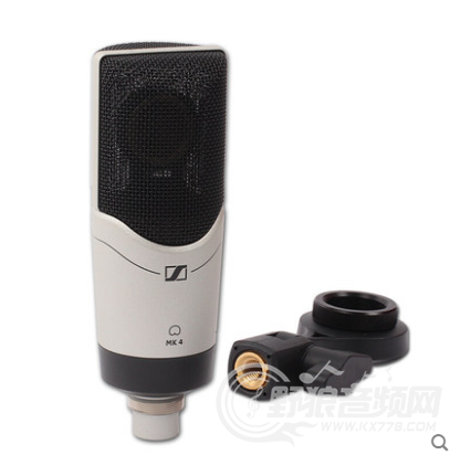 森海塞尔 MK4电容麦克风专业录音K歌话筒主播设备