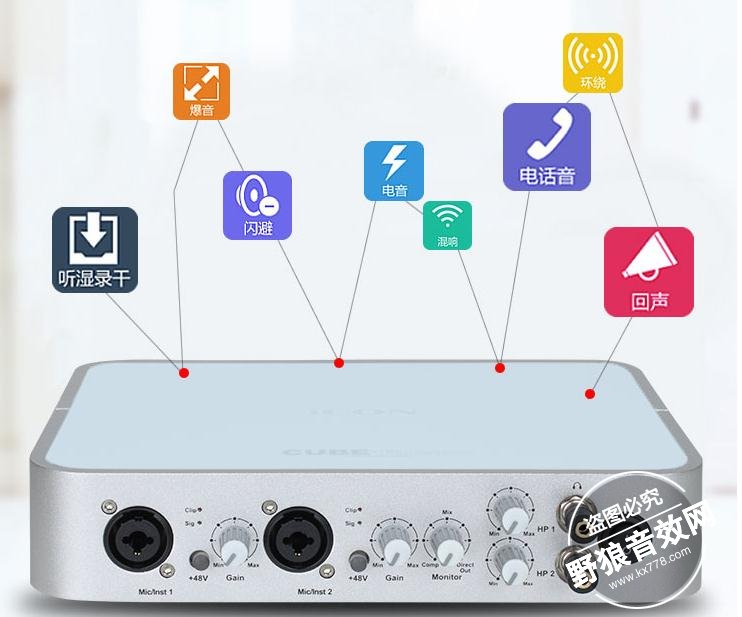 外置USB声卡怎么安装,怎么调试,声卡怎么用?