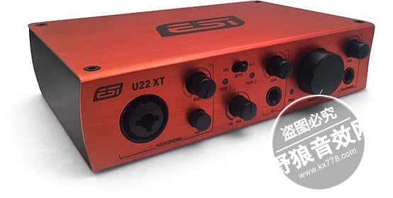 ESI U22 XT外置声卡怎么样？U22 XT声卡介绍评测