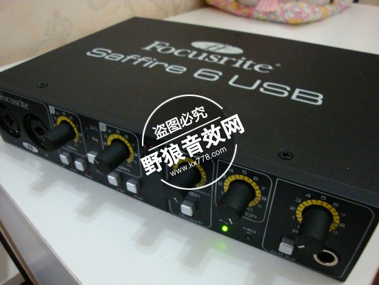 富克斯特 Focusrite Saffire 6声卡怎么样?专业评测-1