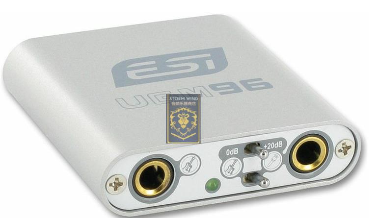 ESI UGM96 2进2出录音声卡测评