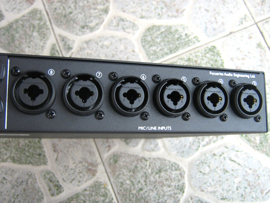 Focusrite PRO40 20进20出专业火线声卡评测-2