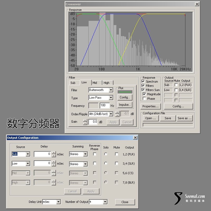 数字分频器 声卡与音箱设计的新思路 谈数字分频器的应用