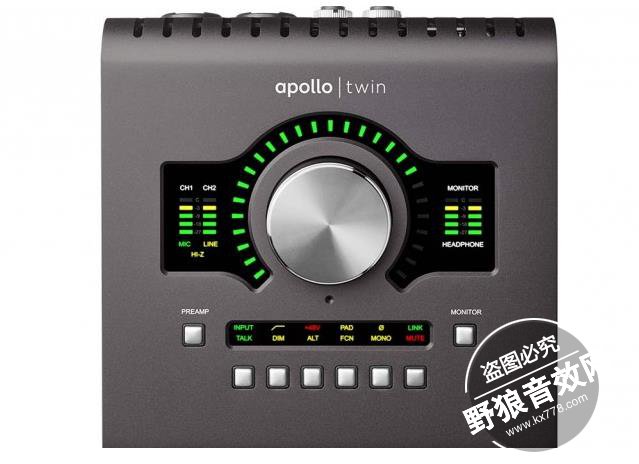 【录音声卡】哪个好-Apollo Twin MkII 录音声卡
