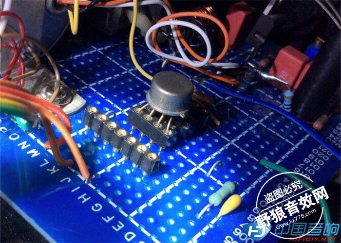 单运放 最简金封OPA627话放电路制作试录