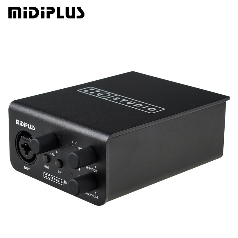 midiplus studio m pro 外置声卡套装USB直播录音声卡